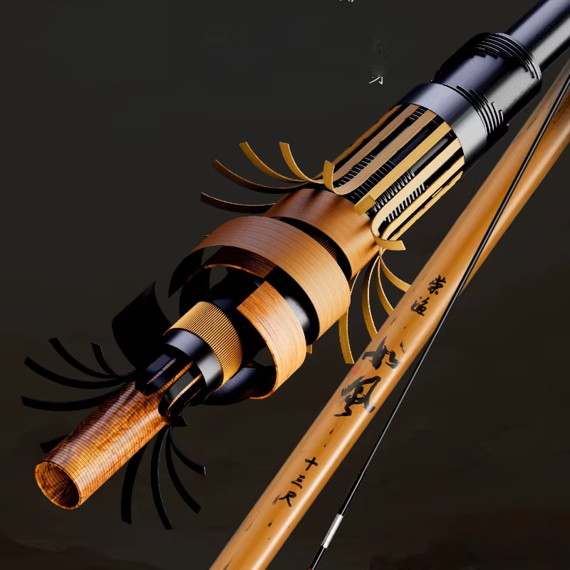Caña Estilo Taiwán en Carbono Ultraligera para Río - imagen 2
