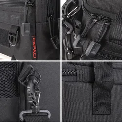 Bolso de pesca multifunción impermeable Oxford para carrete y señuelos