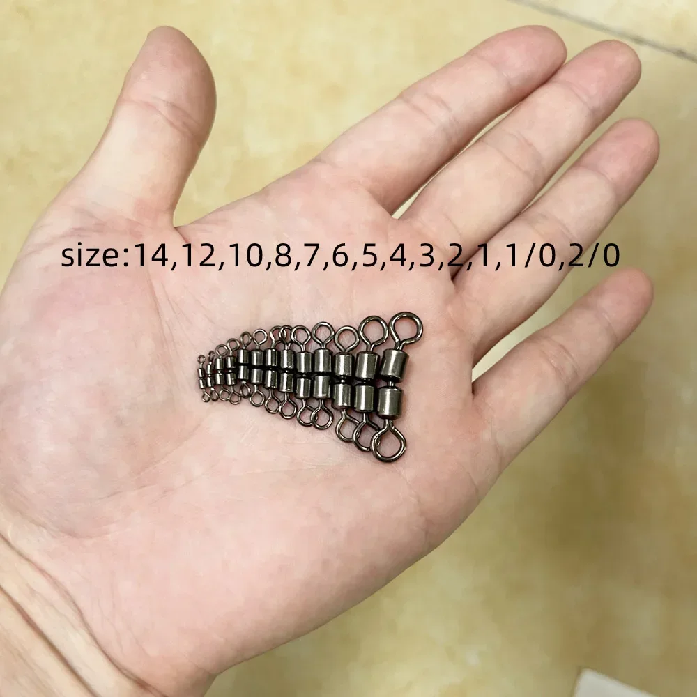 Esmerillones doble articulación para agua salada – con anillo rápido - imagen 2
