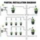 Goture Riego por Goteo Premium Ajustable para Jardines - imagen 5