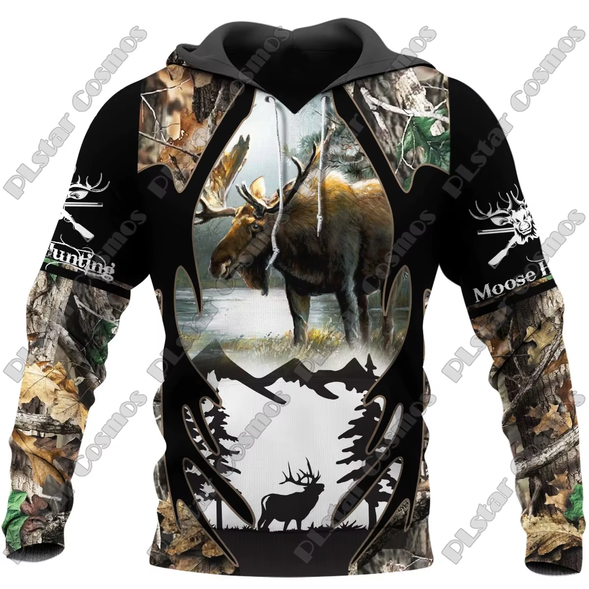 KJ757 Sudadera de Pesca con Capucha Unisex para Aire Libre - imagen 4
