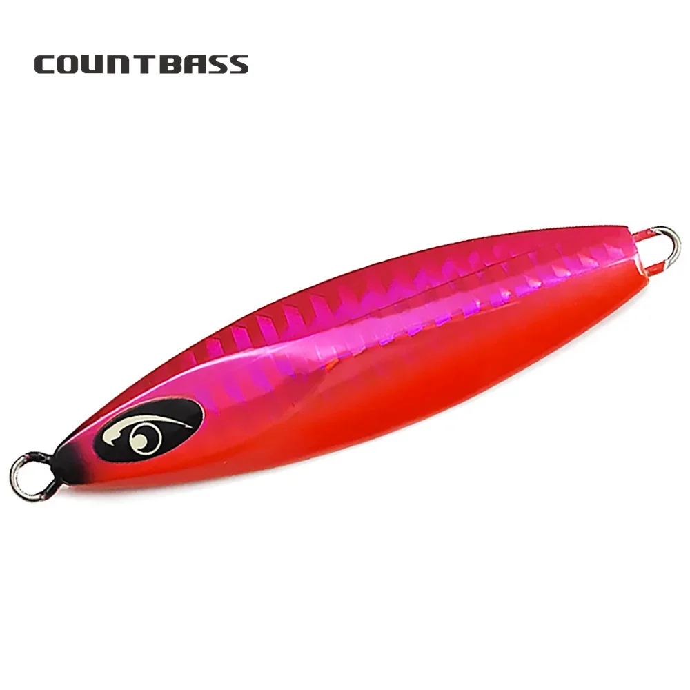 Countbass Jig metal con ojos luminosos pesca lubina de mar - Slow - imagen 2