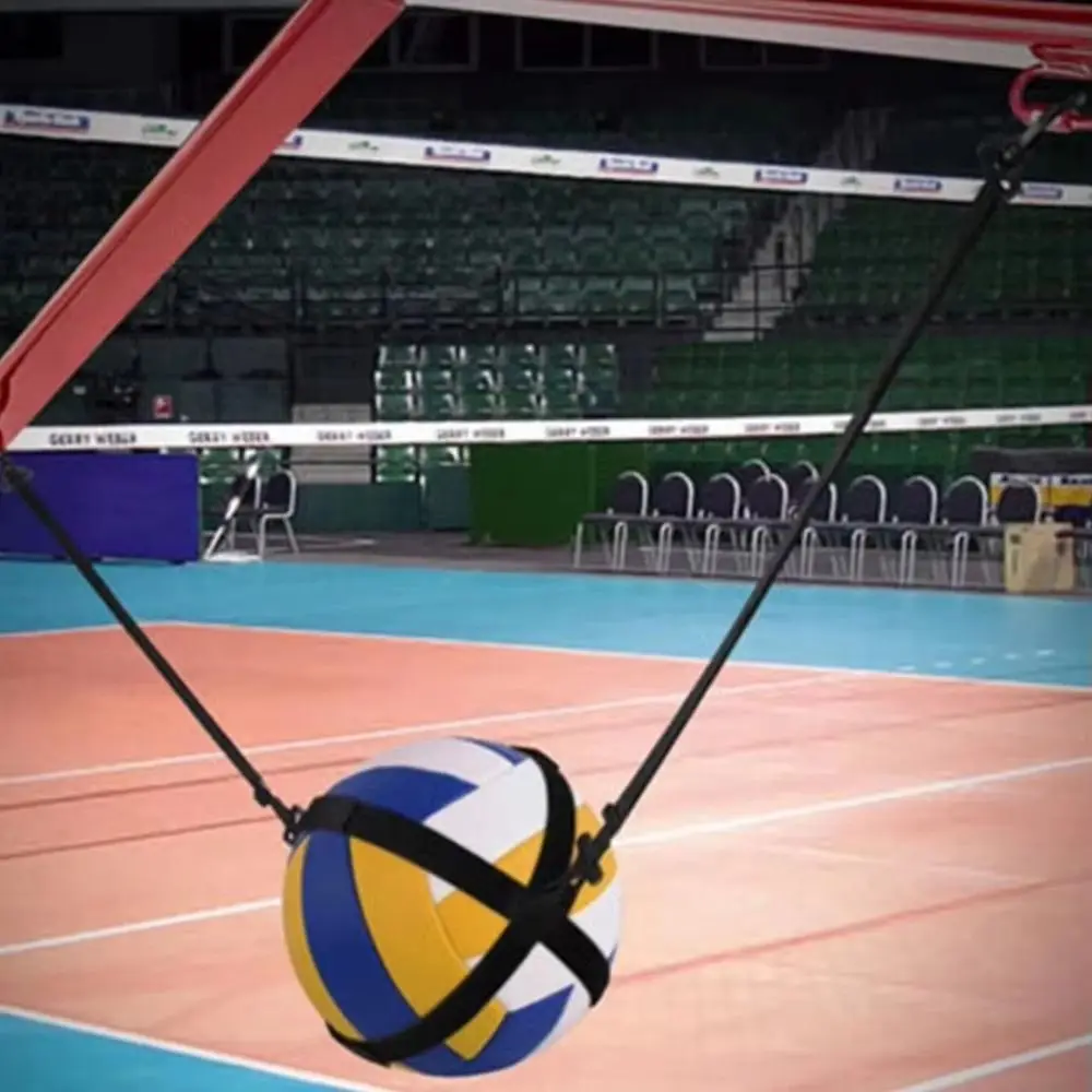 Entrenador de remates de voleibol elástico ajustable y portátil - imagen 2