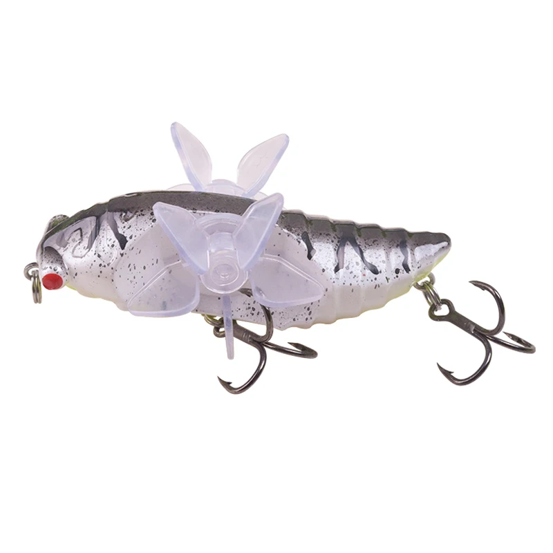 Señuelo Popper Topwater Buzzbait para lubina y lucio - imagen 2