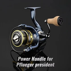 Manivela GOMEXUS para carrete Pflueger President – compatible