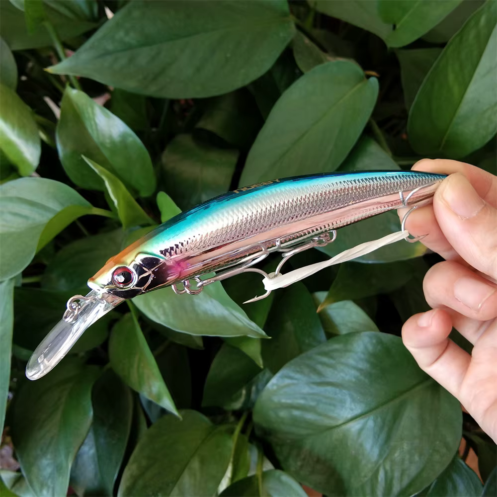 Noeby Minnow Wobbler 11cm 36g sinking lubina y trucha - imagen 3