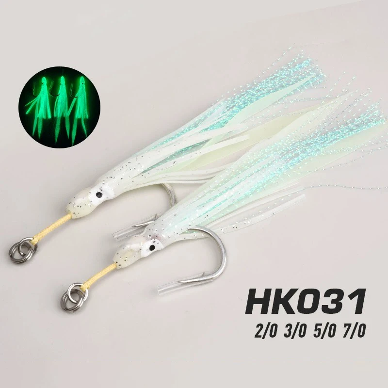 Anzuelos luminosos para jigging