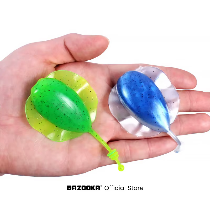 Bazooka Set de señuelos blandos de silicona para carpa y lucio - imagen 3