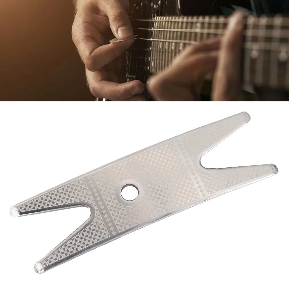 Llave de ajuste de guitarra de acero inoxidable doble cabezal