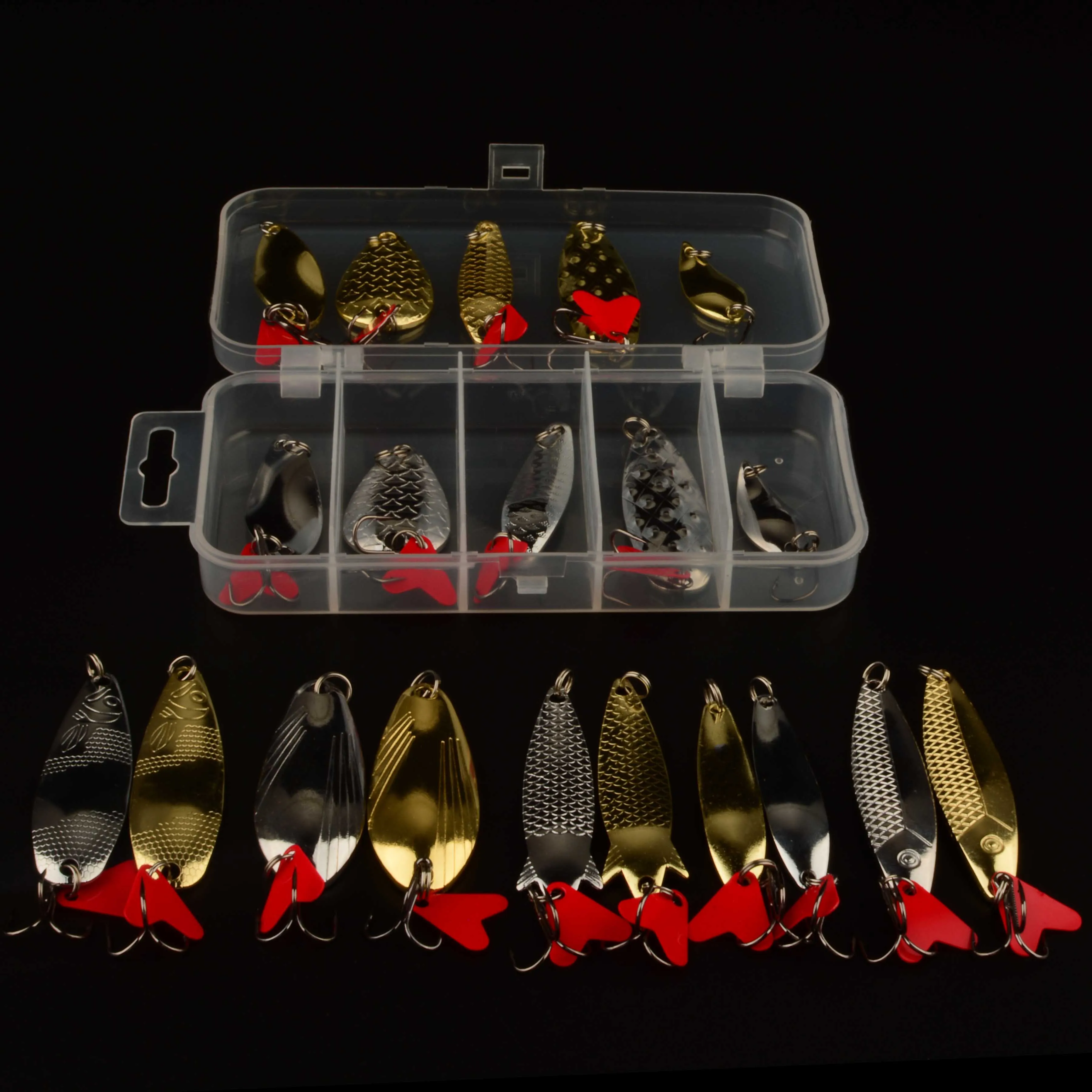 Colección completa del kit de pesca
