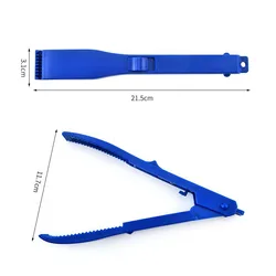 Pinza de pesca multifuncional con bloqueo y agarre manual