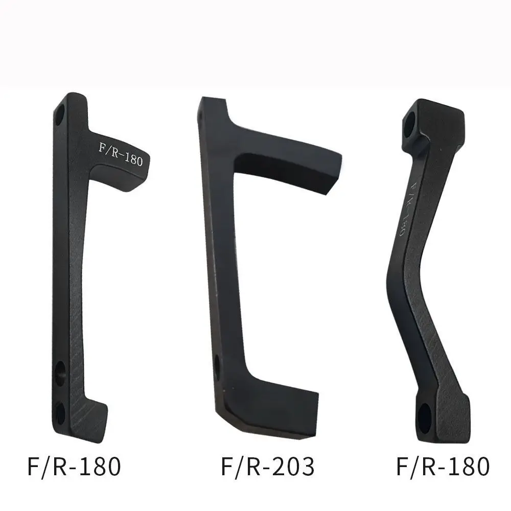 Adaptador freno de disco PM/IS negro para rotor ultraligero