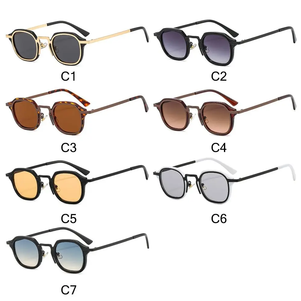 Gafas de sol cuadradas pequeñas estilo vintage punk