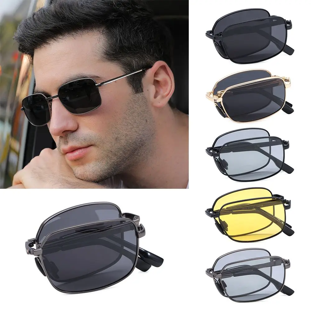 Gafas de sol polarizadas plegables visión frontal