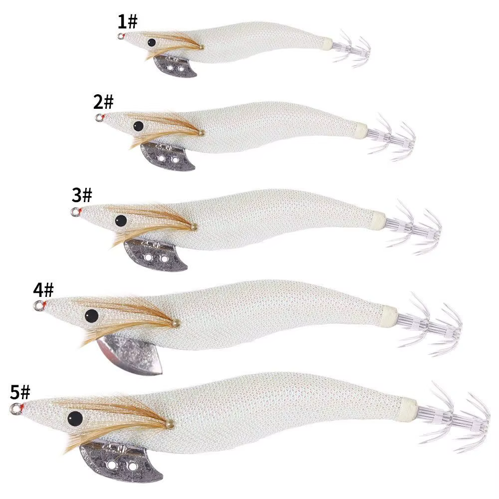 Spinnerbait de calamar con anzuelos de acero incluido