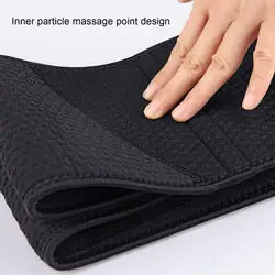 Faja Lumbar Deportiva Elástica Ajustable Transpirable con Cinta de Sujeción