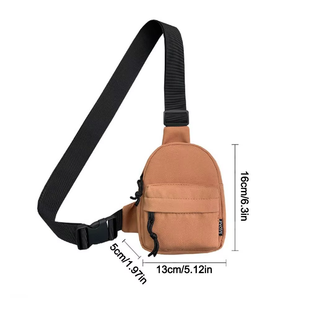 Bolso de Pecho para Pesca – Nylon Ajustable con Compartimentos - imagen 5