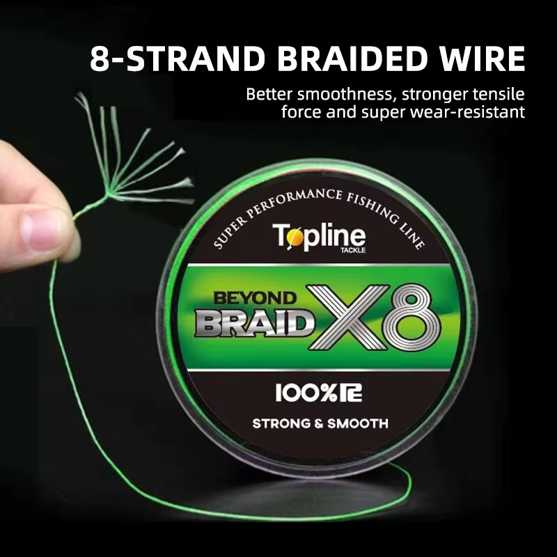Línea Trenzada PE 8x – Hilo Multifilamento Resistente - imagen 4