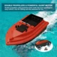 LOKEEVAN Barco de cebo automático con GPS D16B y alcance remoto - imagen 4