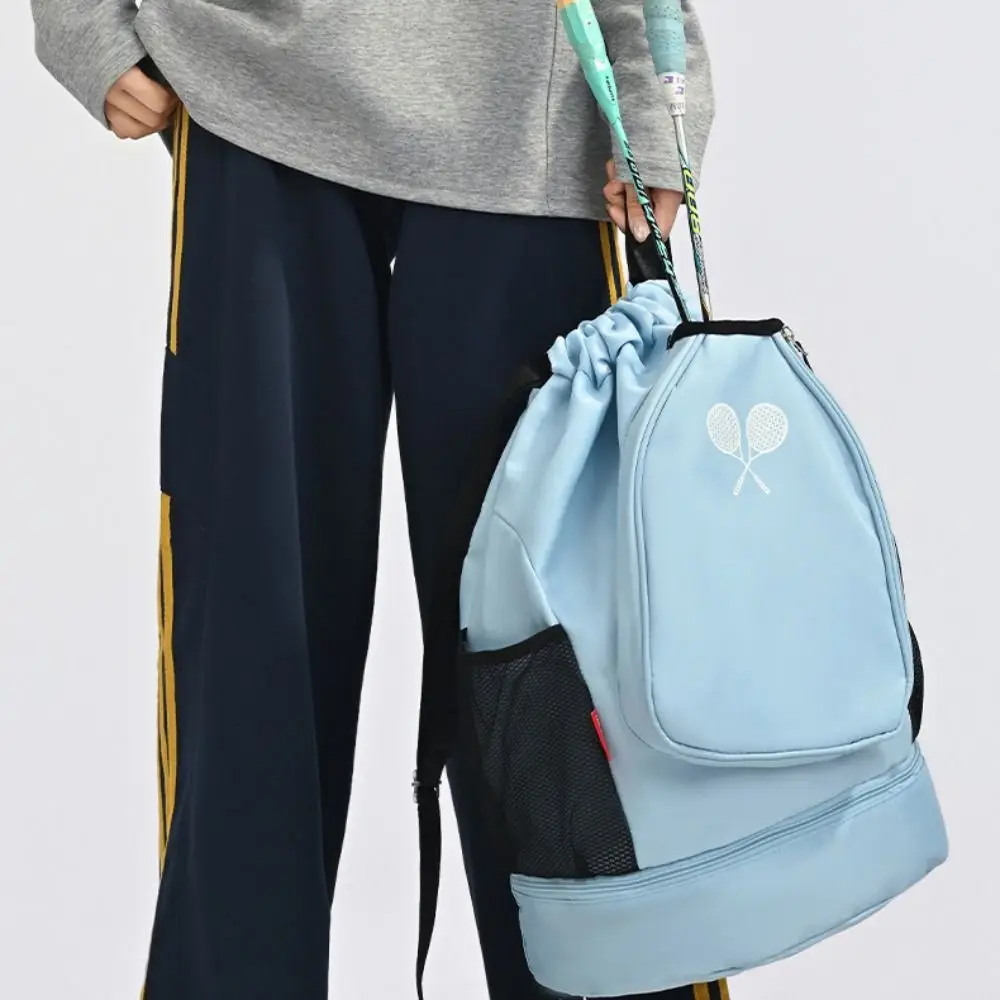 Mochila de nylon para bádminton y gimnasio