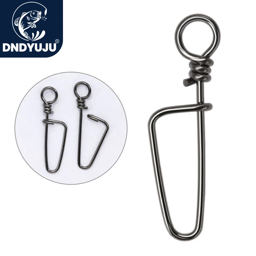 DNDYUJU Anillas Giratorias Acero Inoxidable – Para Señuelos de Pesca - imagen 4
