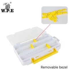 Caja de pesca doble compartimento