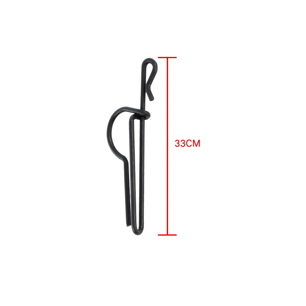 Hirisi Clips de Cambio Rápido para Pesca Carpa – Conector a Presión - imagen 5