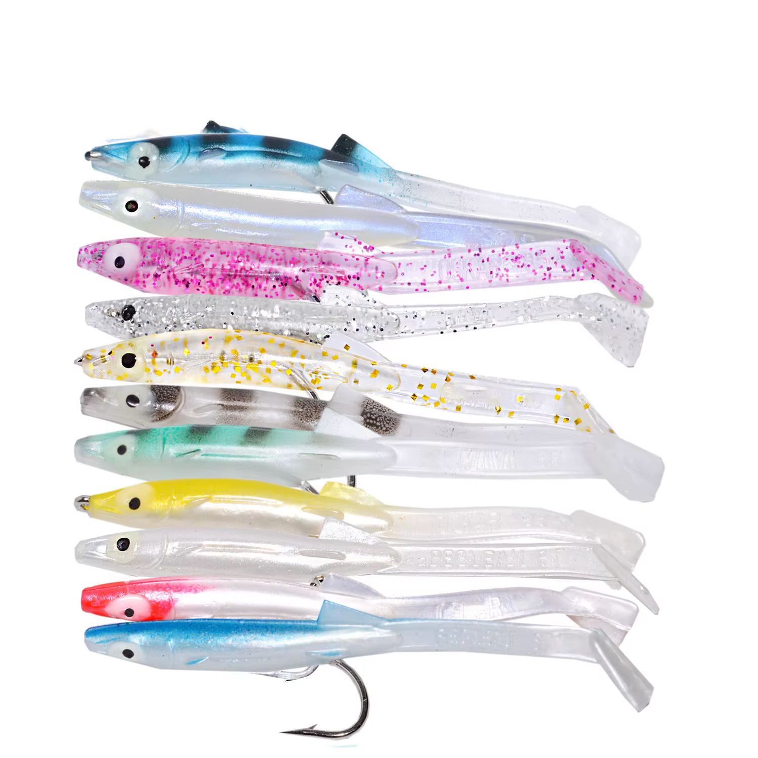 Señuelo de anguila de vinilo suave, imitación realista para pesca - imagen 3