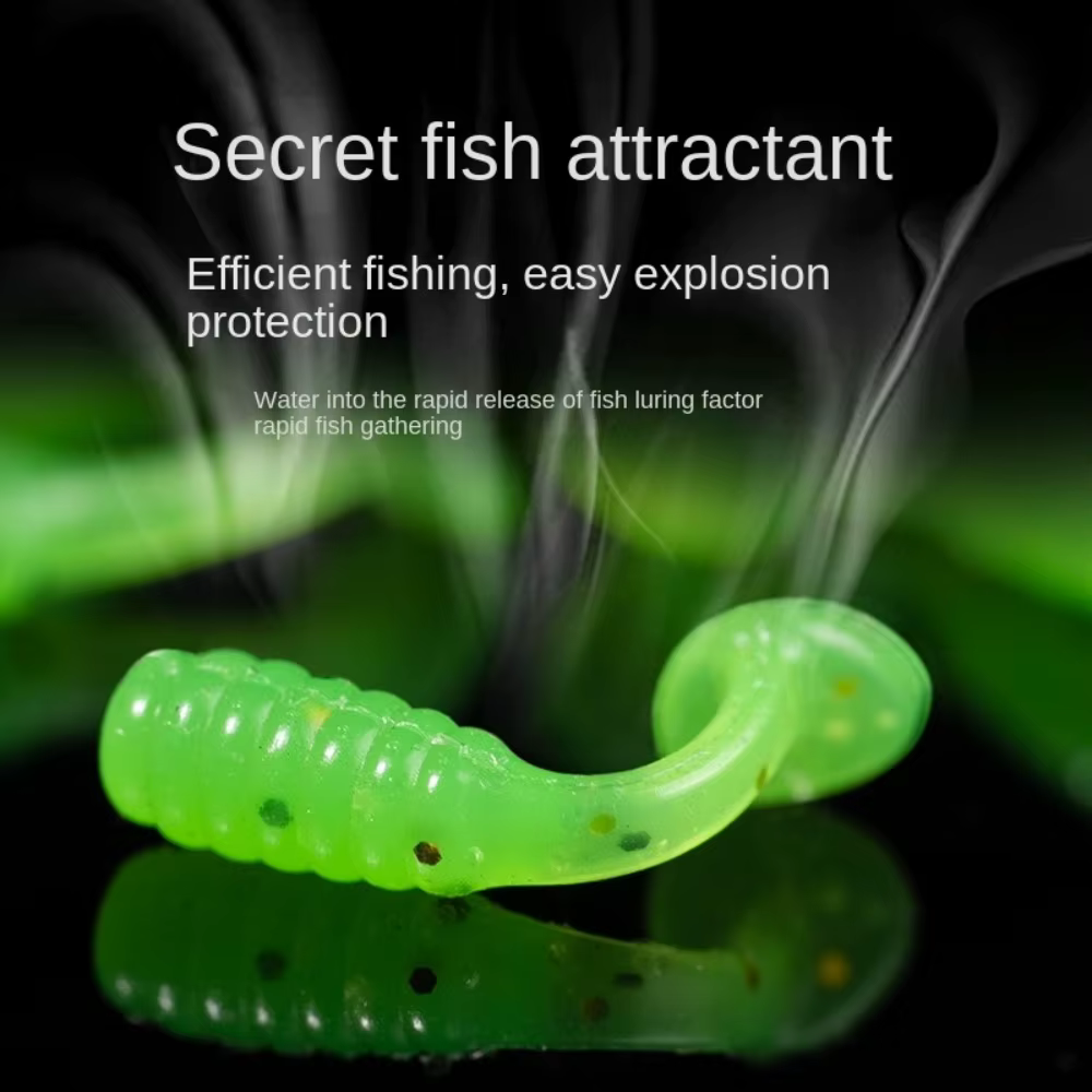 Señuelos minnow jig de vinilo blando cola en T, colores surtidos - imagen 4