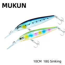 Señuelo Minnow Sinker 3D con Ojos Artificiales – Hecho, Perca