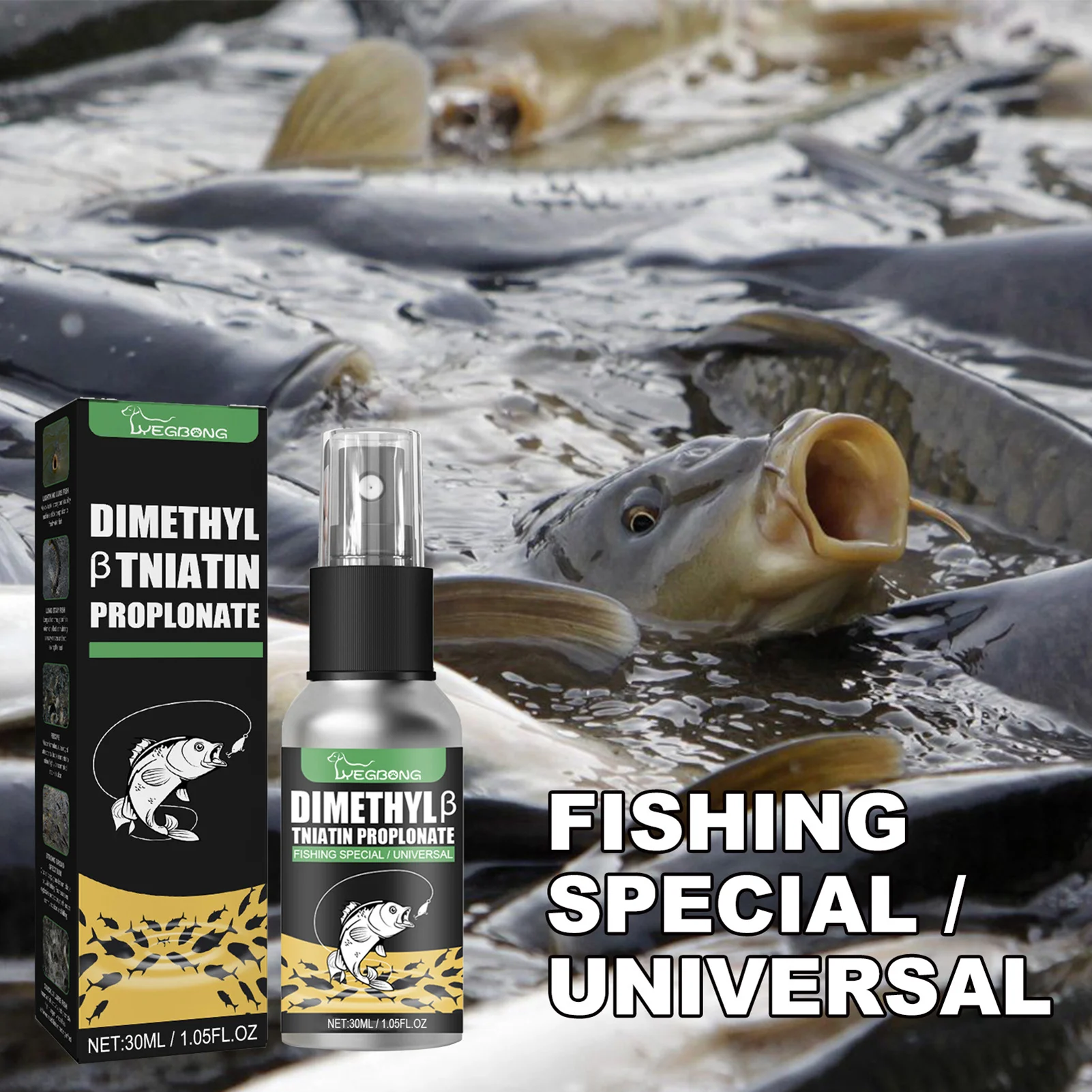 Spray atrayente de peces DKSHETOY de 30 ml