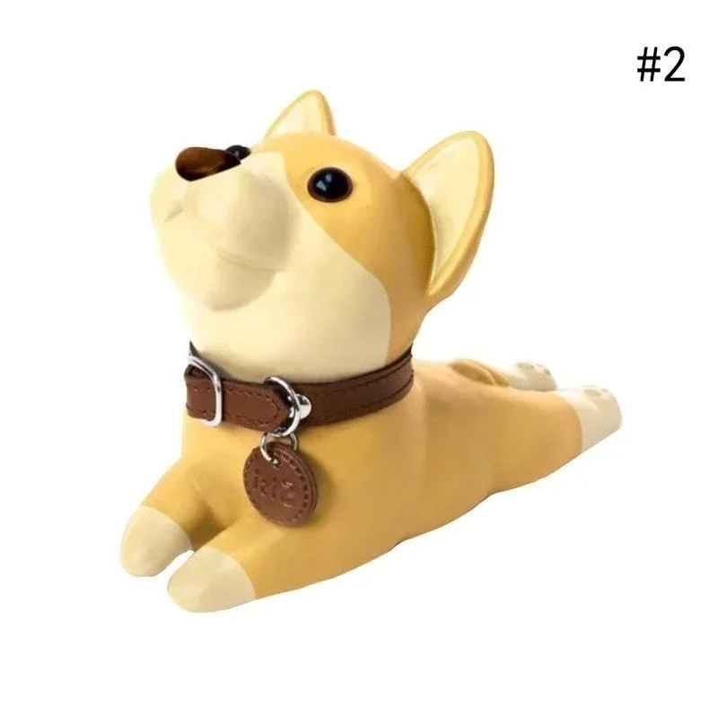 Diseño de ratón y perro como tope de puerta infantil