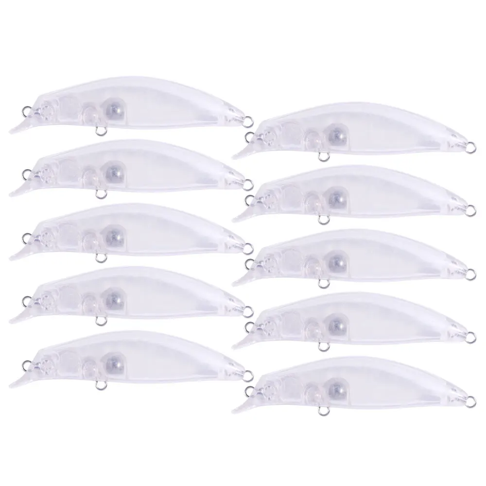 Minnow Jerkbait wobbler de cebo duro transparente para aerógrafo