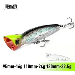 KINGDOM Spraying Popper señuelo flotante para pesca de lubina