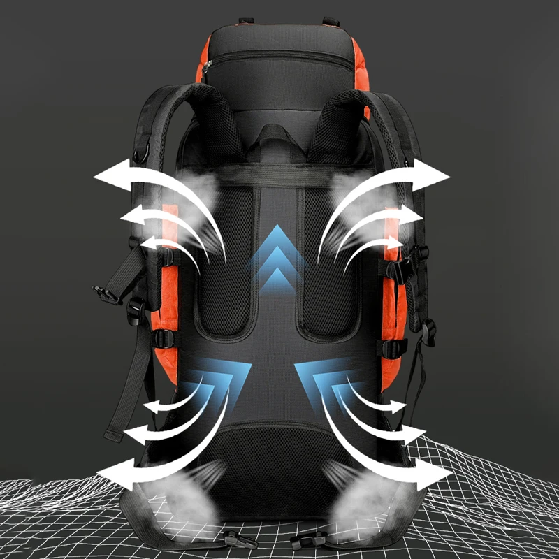 Mochila de Pesca todoterreno gran capacidad con accesorios - imagen 2