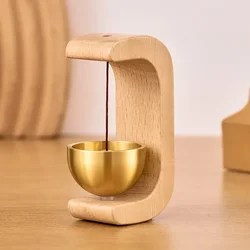 Alarma de pesca inalámbrica estilo japonés madera