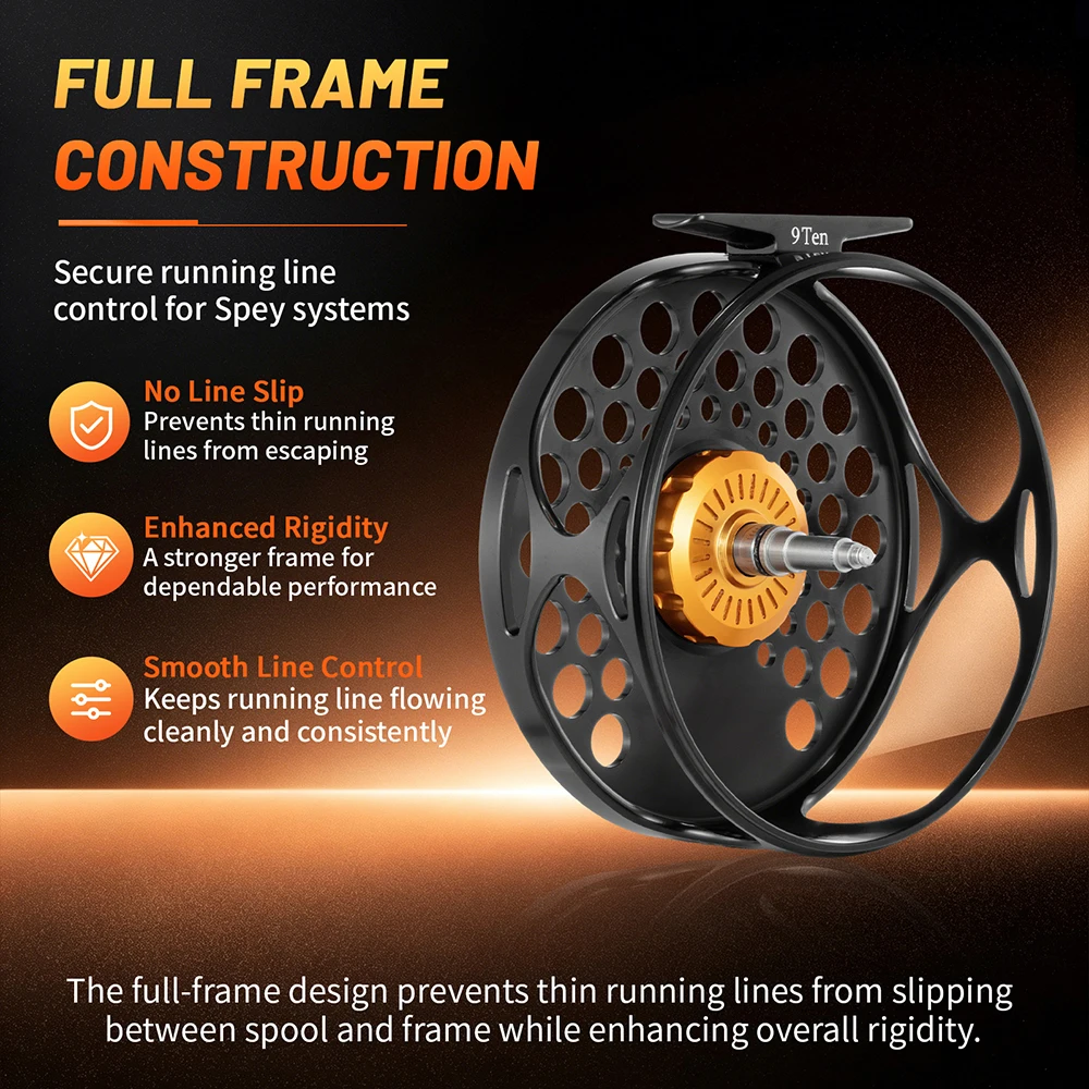Carrete de mosca Maximumcatch Skybound Spey freno de carbono - imagen 3