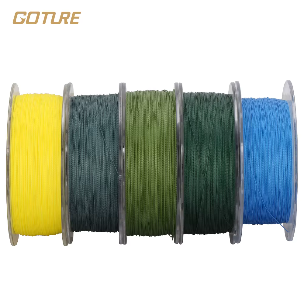 Goture línea PE trenzada multicolor resistente a la abrasión - imagen 4