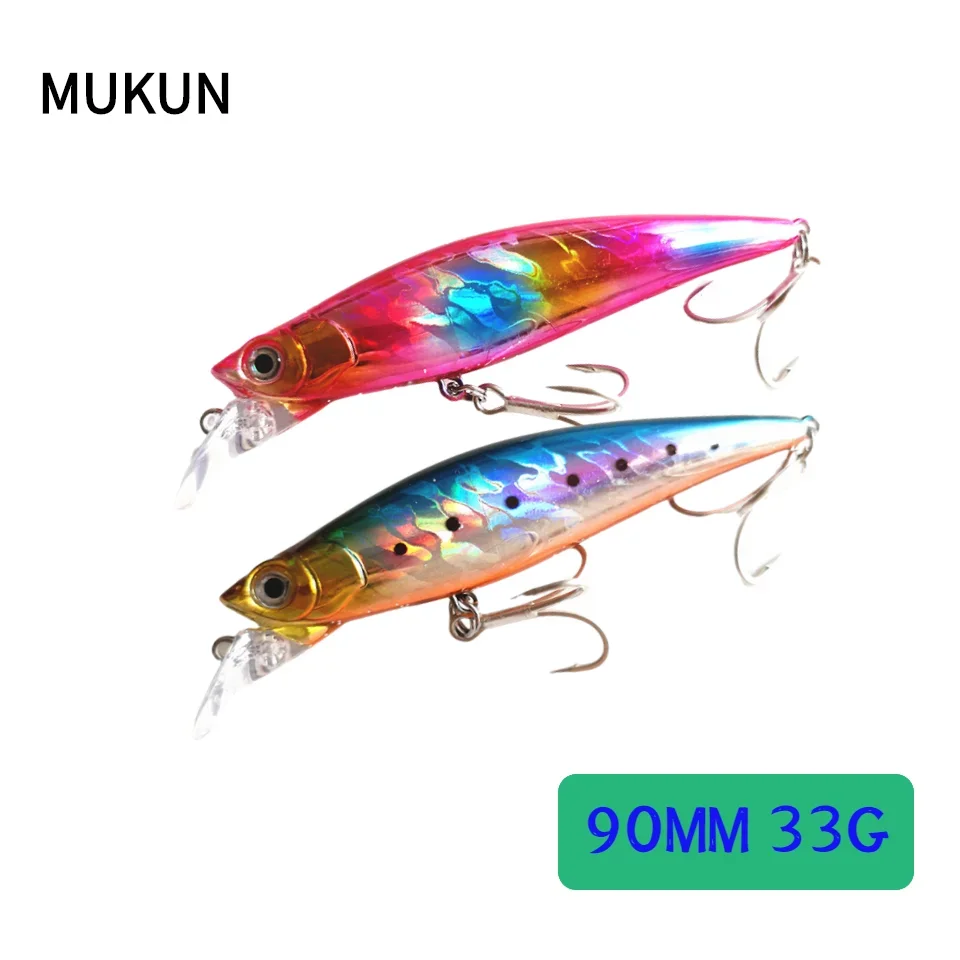 Mukun Minnow Swimbait 33g – Cebo para lubina y lucio - imagen 5