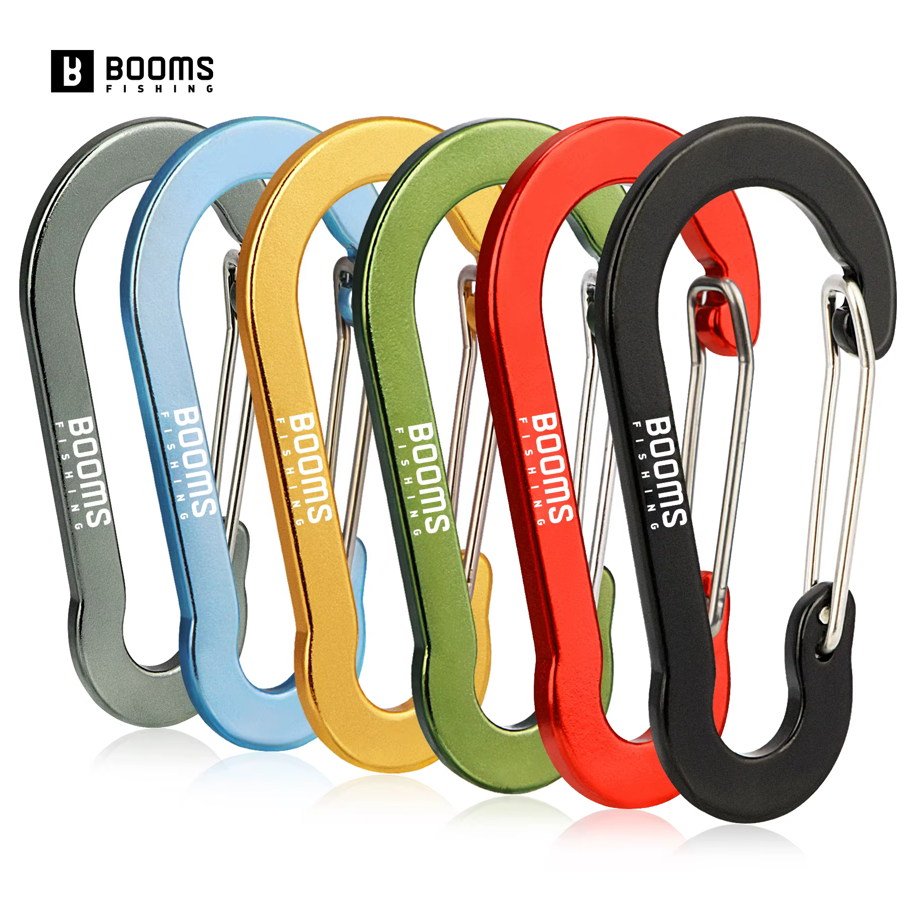 Booms Fishing CC5 Mosquetón pesca multiusos aluminio - Accesorios