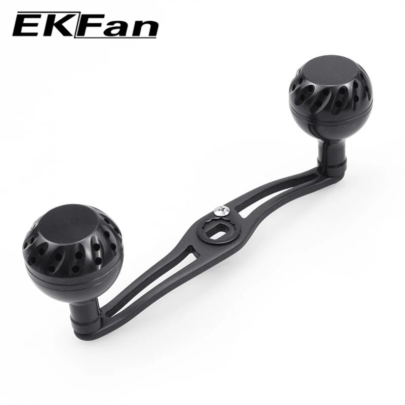 Manivela de carrete EKFan para baitcasting en forma de S aluminio - imagen 5