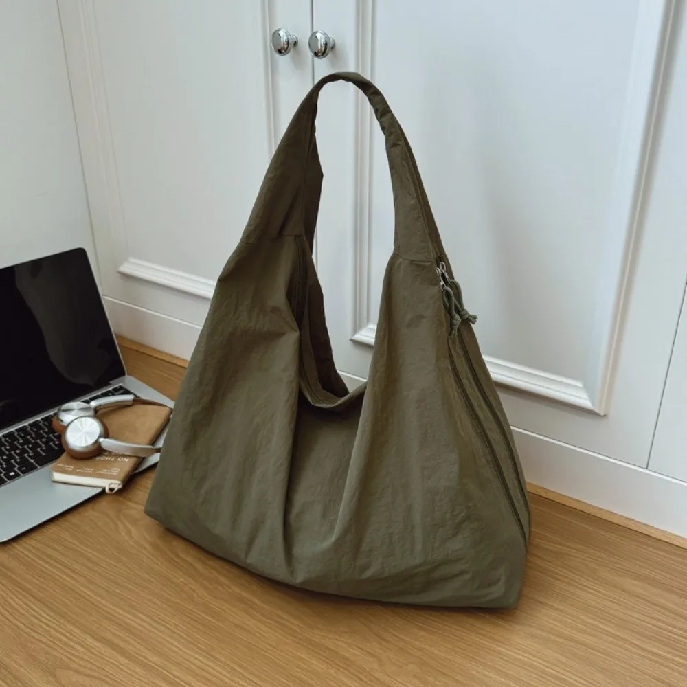 Bolso bandolera impermeable de nailon con múltiples bolsillos - imagen 3
