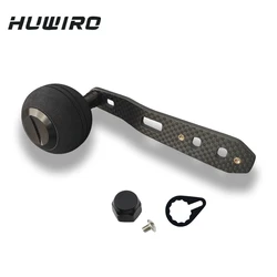 Carrete Baitcasting fibra carbono con mango EVA para pesca de atún