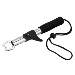 Pinza para peces portátil de acero inoxidable con correa