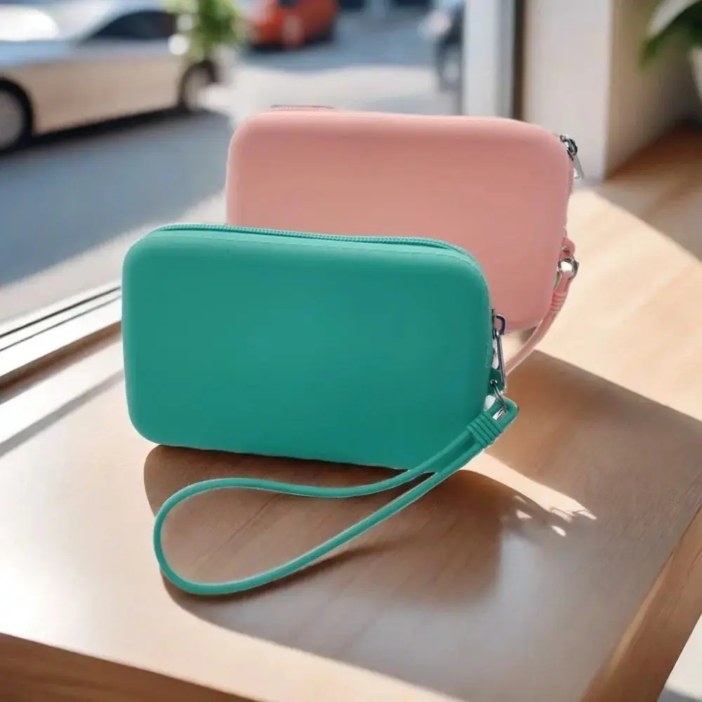 Monedero de silicona impermeable con cierre para viaje - imagen 5