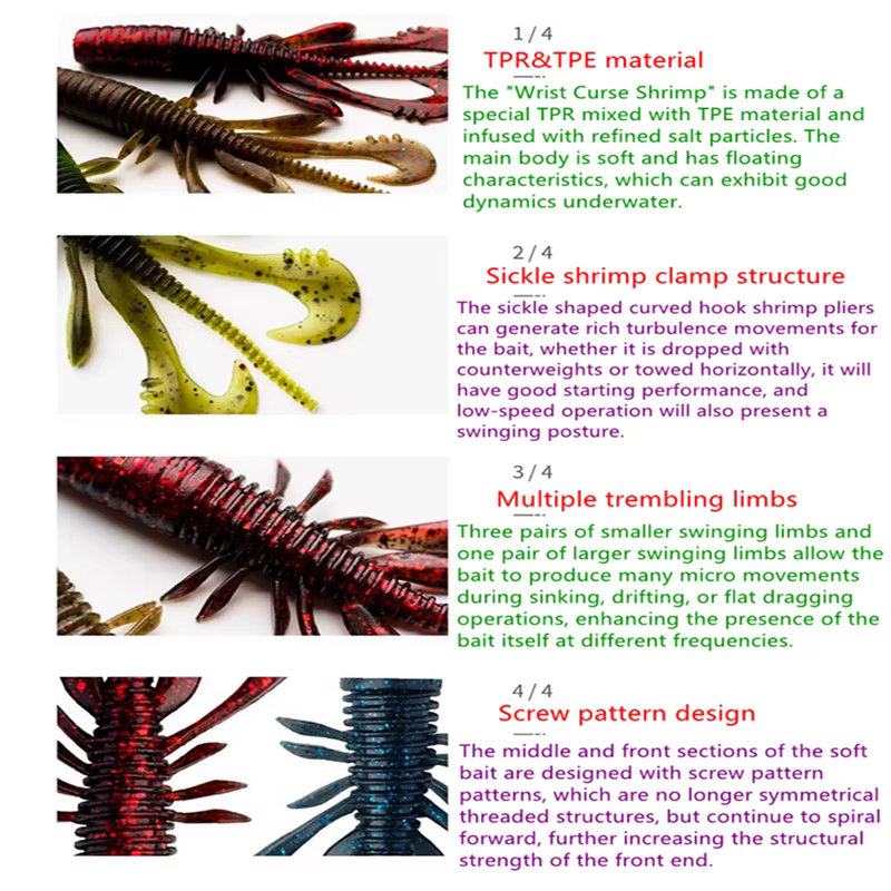 Ravencraft Hoz Bestia – Señuelo para lubina y trucha - imagen 2