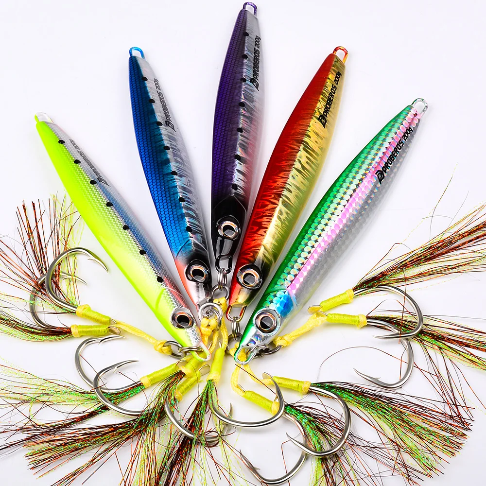 Proberos Jig de caída lenta con impresión 3D UV para pesca - imagen 5