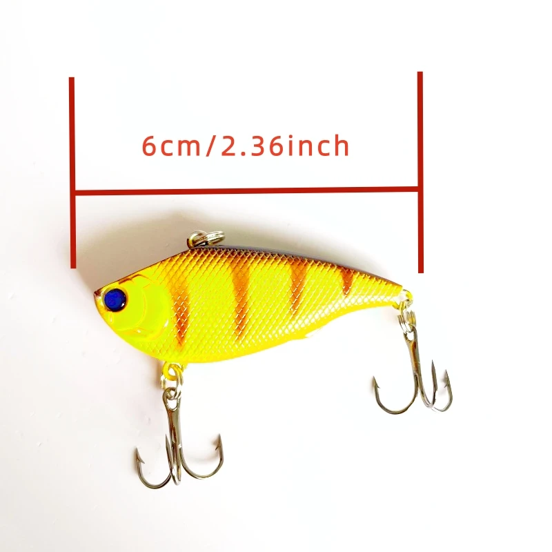 MegaImabass VIB Red Eyed Shad Road Asia, lances largos con sonido - imagen 3