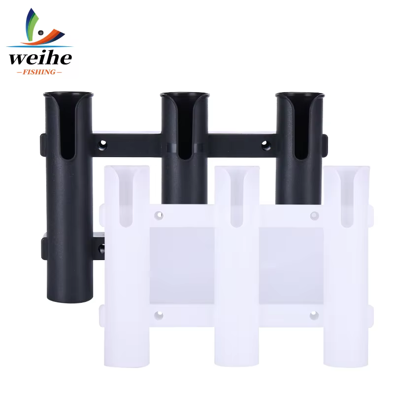 Portacañas WEIHE para barco – Soporte de 3 piezas para pesca marina - imagen 2