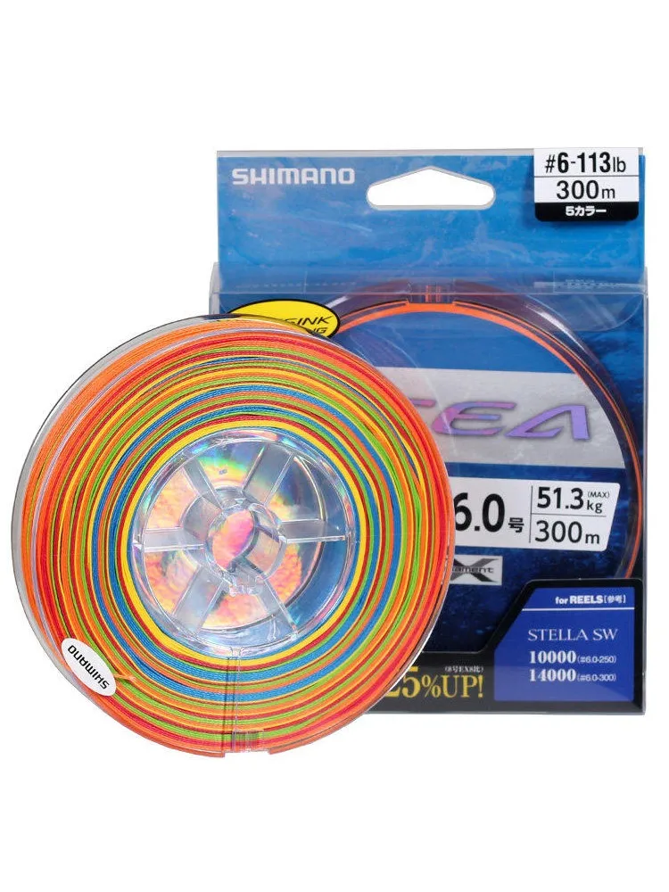 Línea trenzada PE SHIMANO Ocea 8 Braid para jigging y barco